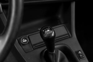 BMWE30 innen, original, Schaltknüppel