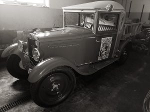 Oldtimer mit Elektroantrieb, Elektromotor
