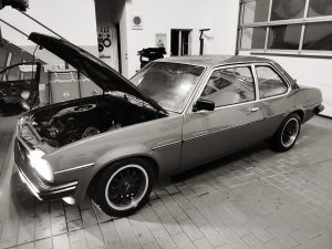 Oldtimer mit Elektroantrieb, Elektromotor